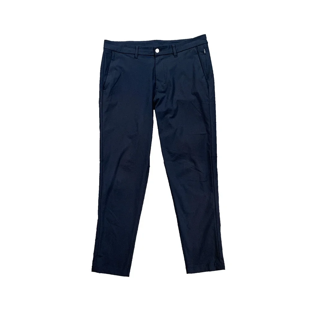 Lululemon Pants Mens 34 Navy Commission Slim Fit Warpstreme Performance Golf